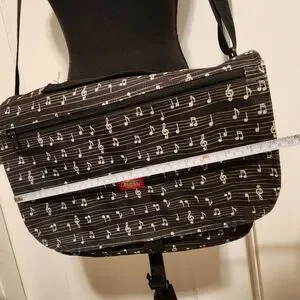 Dickies Music Note Backpack Piano Music Note Backpack Fashion Travel Hiking Camping  main image 4